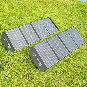 120 Watt portable Solar Panel Charger Kit for Portable Generator power station