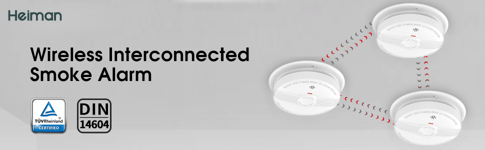 633PHW Wireless Interconnected Smoke Alarm