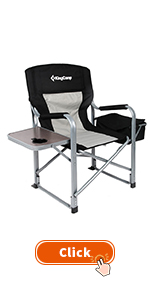 heavy duty camping chair