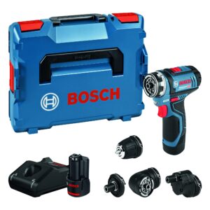 Bosch Professional 12V System Cordless Drill Driver GSR 12V-15 FC (2x battery GBA 12V 2.0Ah